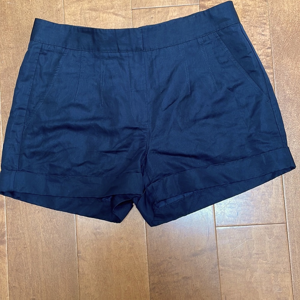 Soft and satiny Theory shorts.